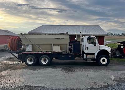 2003 FINN 1216 Bark Blower On Freightliner 6X6 Truck
