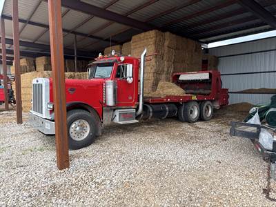 Big Bale Mulcher BBM 200 Mulcher on Peterbilt 379