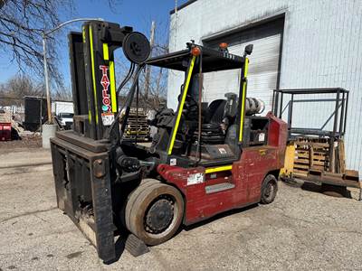 2012 Taylor TC300 Cushion Tire Forklift - Forks