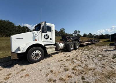 2009 Kenworth T800 Truck With 55 Ton Low boy