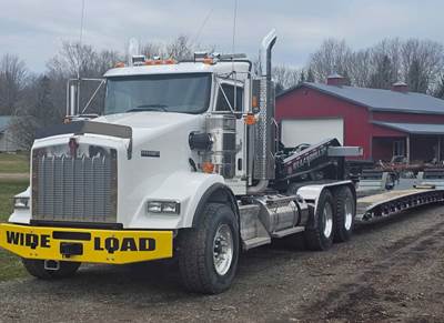 2022 Kenworth T800 Truck & Landoll Lowboy Trailer Package