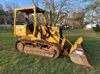 2000 John Deere 555G Crawler Loader For Sale, 2,820 Hours | Belleville ...