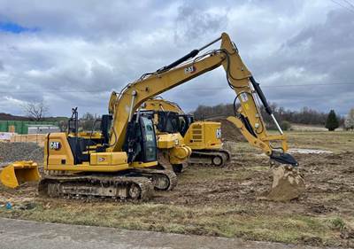 2022 Caterpillar 313GC Excavator - Bucket & Thumb