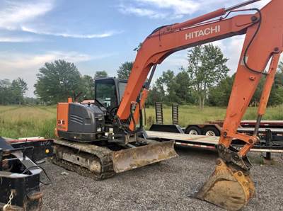 2016 Hitachi Zaxis 85USB Excavator
