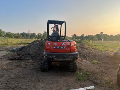 2017 Kubota KX040-4R1A Excavator