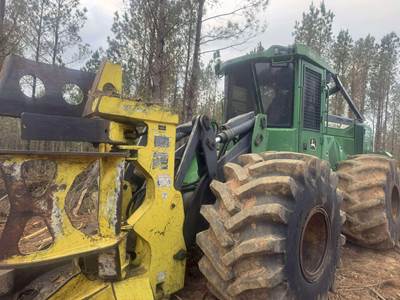 2015 John Deere 643L Feller Buncher