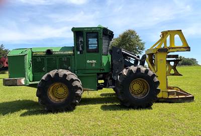 2014 John Deere 843K Wheel Feller Buncher