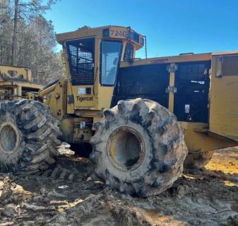 2016 Tigercat 724G Track Feller Buncher