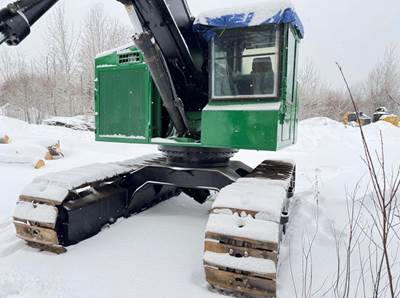 1998 Timberjack 608B Track Feller Buncher