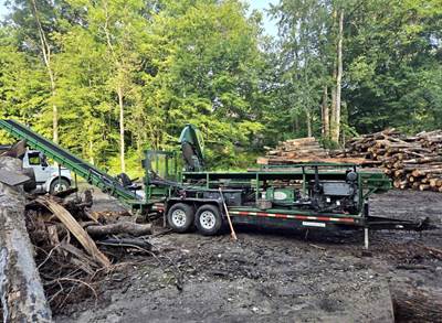 2017 CRD Rapid Loco 20 Firewood Processor