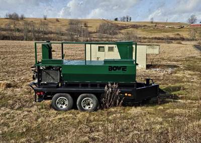 Bowie 1100 Hydroseeder / Straw Blower