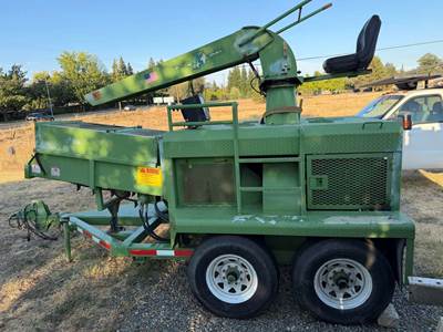Bowie LD-90T AERO MULCHER Hydroseeder / Straw Blower