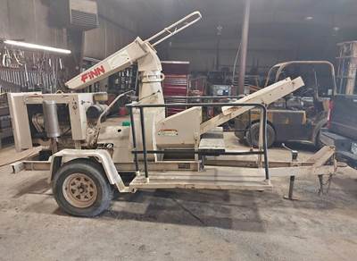 FINN B70T Hydroseeder / Straw Blower