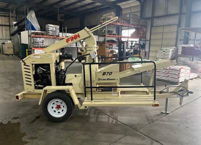 2022 FINN B70T Straw Blower / 35 Hours