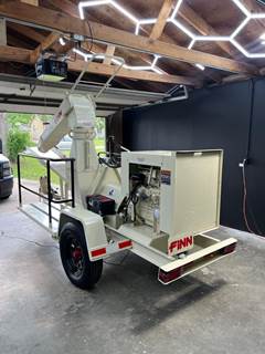 FINN B70T Straw Blower