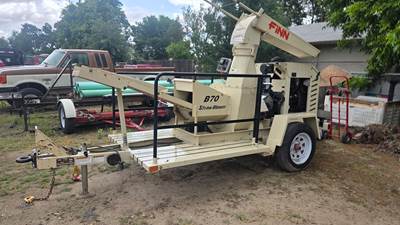 2020 FINN B70T Straw Blower