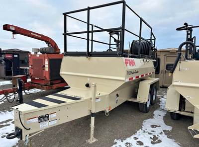 2024 FINN T120 Hydroseeder / Straw Blower