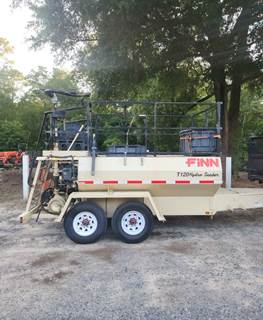 2019 FINN T120 Hydroseeder / Straw Blower