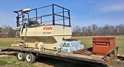 FINN T120 Hydroseeder With Trailer