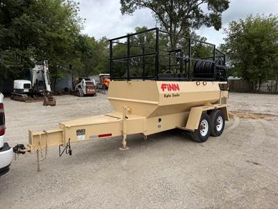 2017 FINN T120 Hydroseeder / Straw Blower
