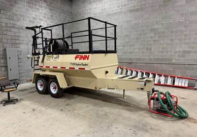 2025 FINN T120 Hydroseeder / Straw Blower