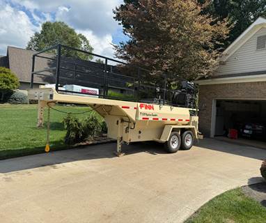 2021 FINN T120GN Hydroseeder / Straw Blower