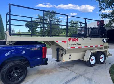 2021 FINN T120GN Hydroseeder / Straw Blower