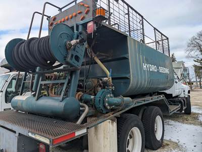 FINN T250 Hydroseeder on Kodiak Truck