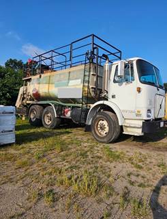 FINN T330 Hydroseeder on Volvo Cabover Truck