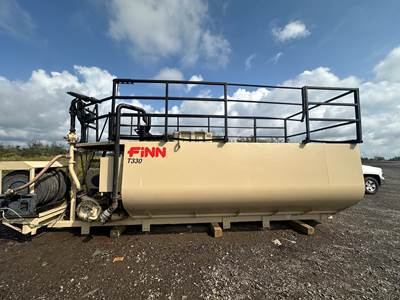 2008 FINN T330 Hydroseeder / Straw Blower