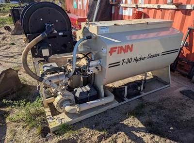 2017 FINN T30 Hydroseeder / Straw Blower