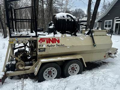 2019 FINN T75 Hydroseeder / Straw Blower