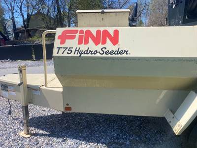 2021 FINN T75 Hydroseeder / Straw Blower