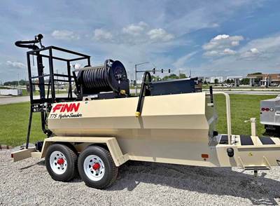 2025 FINN T75T Hydroseeder / Straw Blower