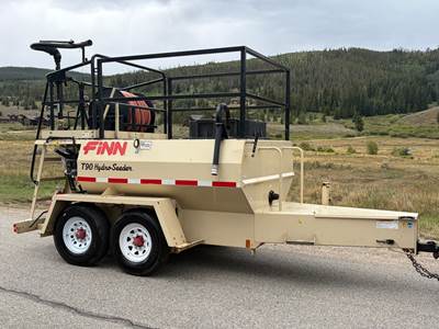 2020 FINN T90 Hydroseeder / Straw Blower