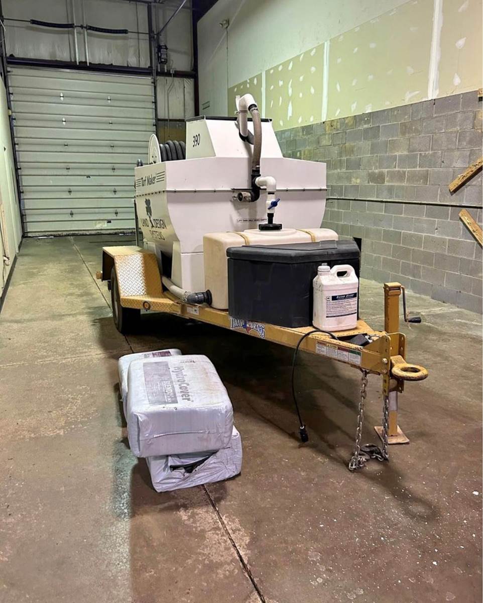 TurfMaker Hydroseeder / Straw Blower For Sale Wayne, MI 12615564