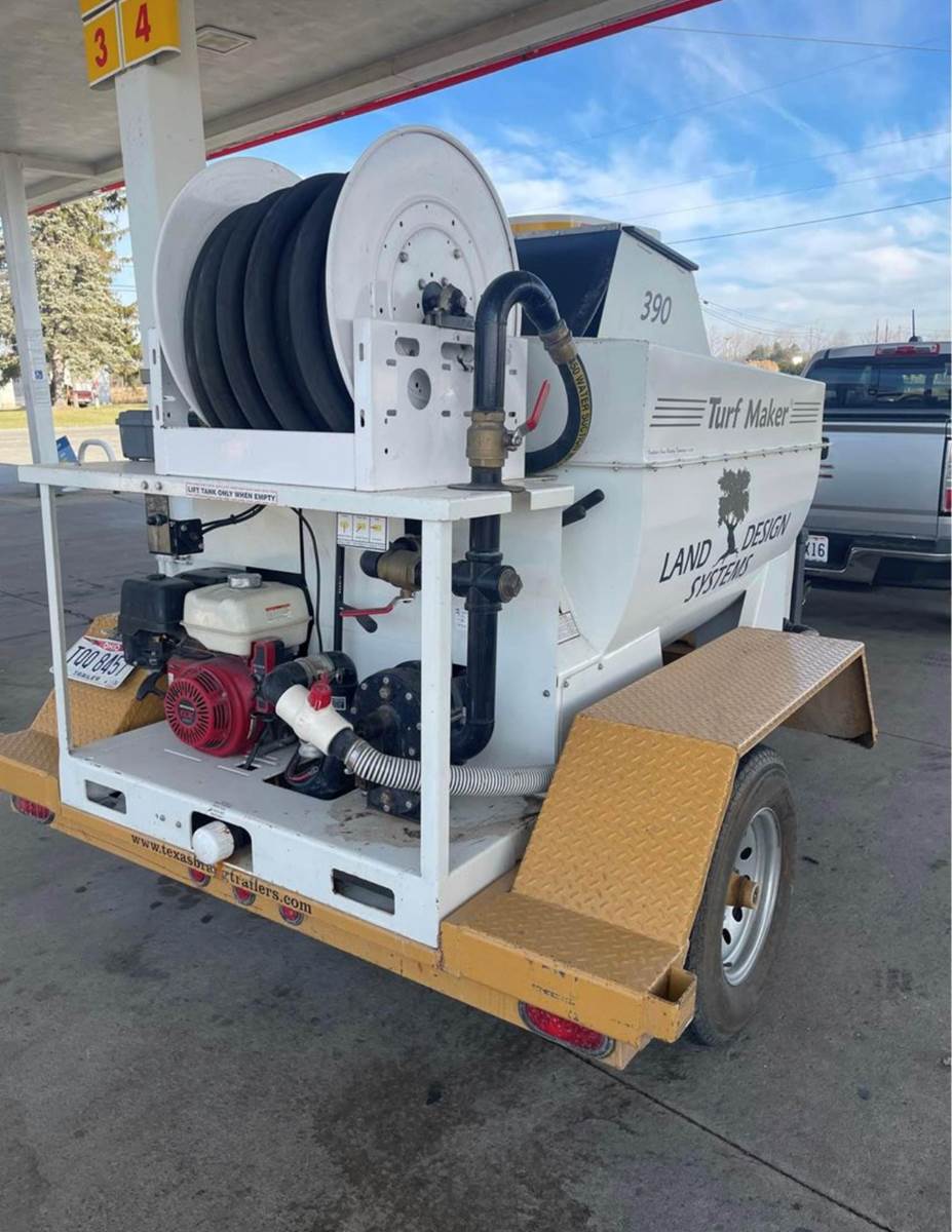 TurfMaker Hydroseeder / Straw Blower For Sale Wayne, MI 12615564