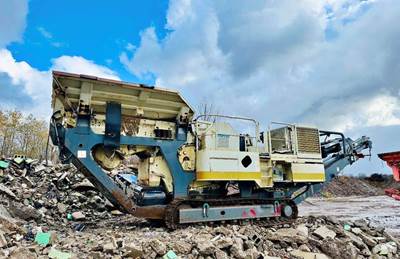 2008 Metso Lokotrack LT96 Jaw Crusher