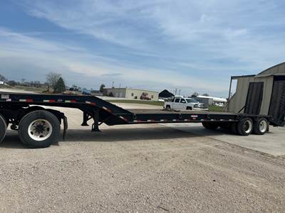 2016 Pitts Trailers LB35-38CS Lowboy Trailer