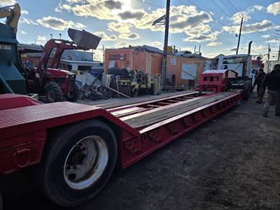 2000 Rogers 50 Ton Lowboy Trailer
