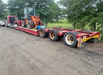 2005 Talbert 50 Ton Lowboy Trailer