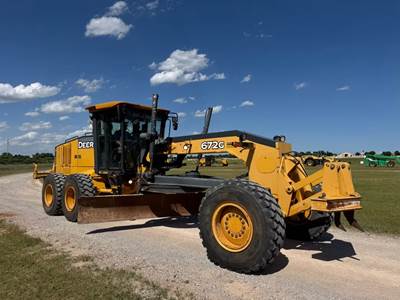 2012 John Deere 672G Motor Grader