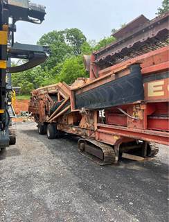 2001 Extec Turbo 2000 double screen Screening Plant