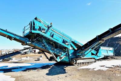 2007 Powerscreen TURBO CHIEFTAIN 1800 Screening Plant