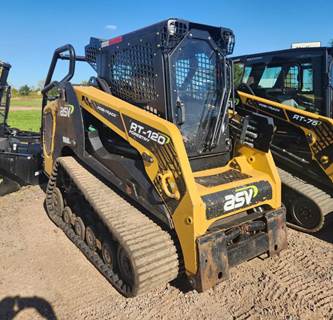 2018 ASV Posi-Track RT120 Forestry Skid Steer