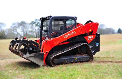 2024 Kubota SVL97-2 Track Skid Steer - Grapple Bucket