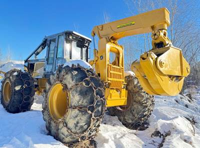John Deere 648G III Skidder