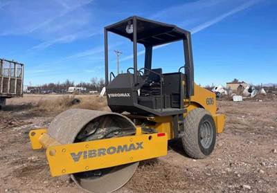 2001 Vibromax W606D Smooth Drum Roller Compactor