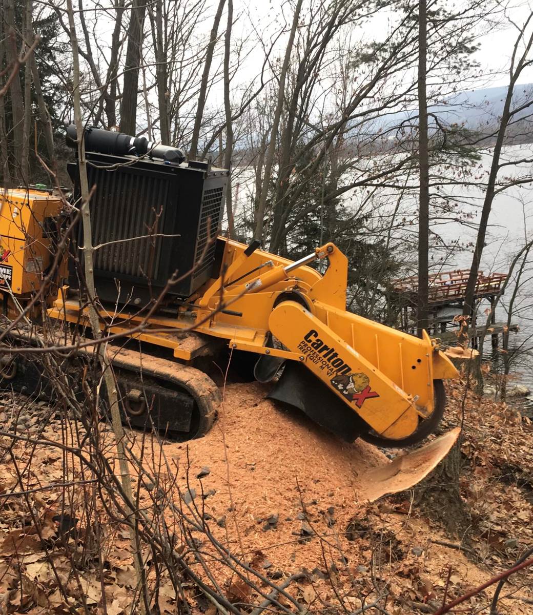 2017 Carlton SP7015TRX Stump Grinder For Sale, 891 Hours Wayne, MI