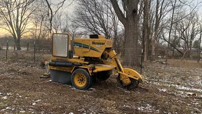 Vermeer SC802 Wheeled Stump Grinder